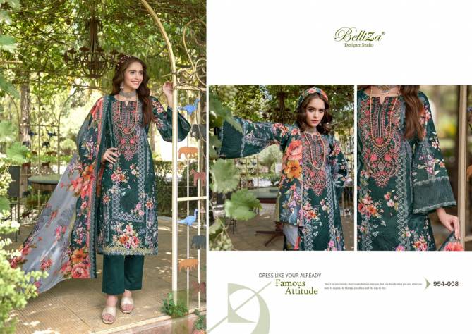 Naira Vol 69 By Belliza Printed Cotton Dress Material Wholesale Clothing Distributors In India
